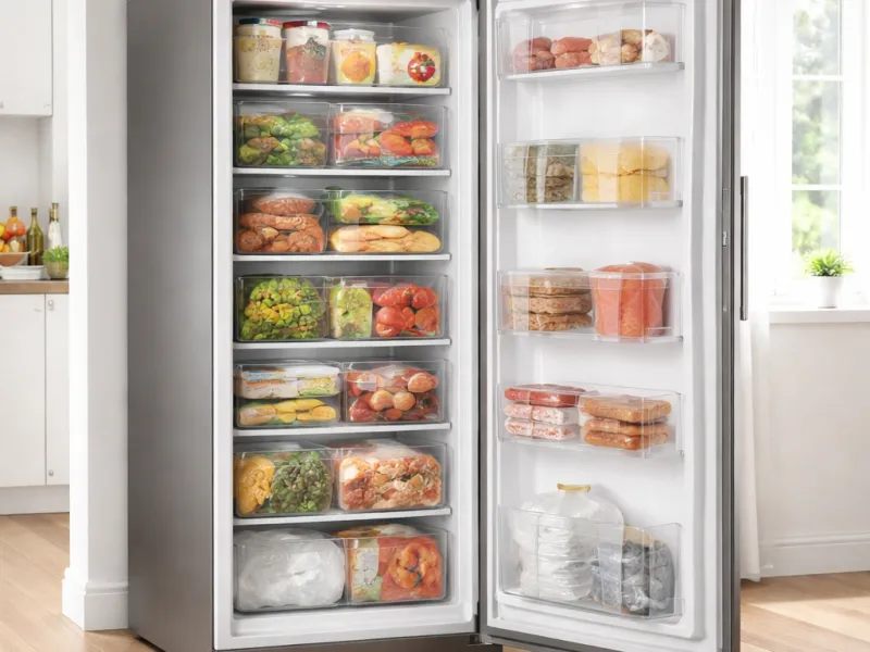 Congelator vertical mare