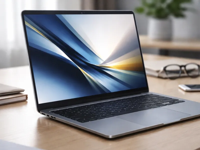 Laptop business subțire