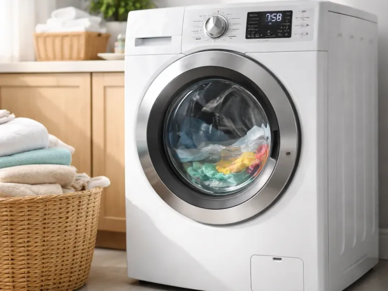 Mașină de spălat rufe eficientă